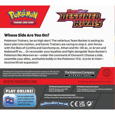 POKÉMON TCG Scarlet & Violet: Destined Rivals Booster Box