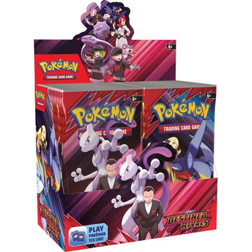 Pokémon TCG: Destined Rivals Booster Box, factory sealed