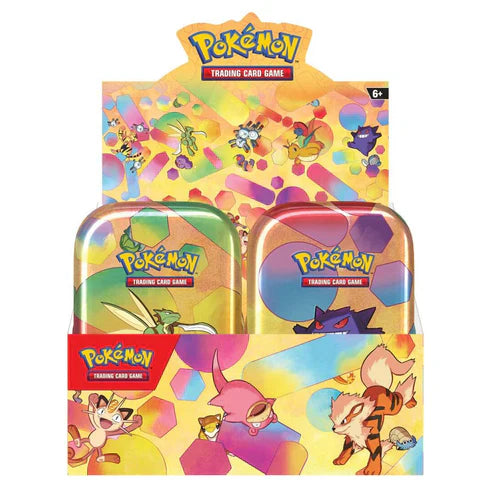 POKÉMON TCG Scarlet & Violet 151 Mini Tin x10 Sealed Display