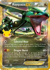 Pokémon TCG: Rayquaza-EX 85/124 Classic Collection (30th Celebration) — NM
