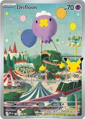 Pokémon TCG: Drifloon 136/128 Illustration Rare (30th Celebration) — NM