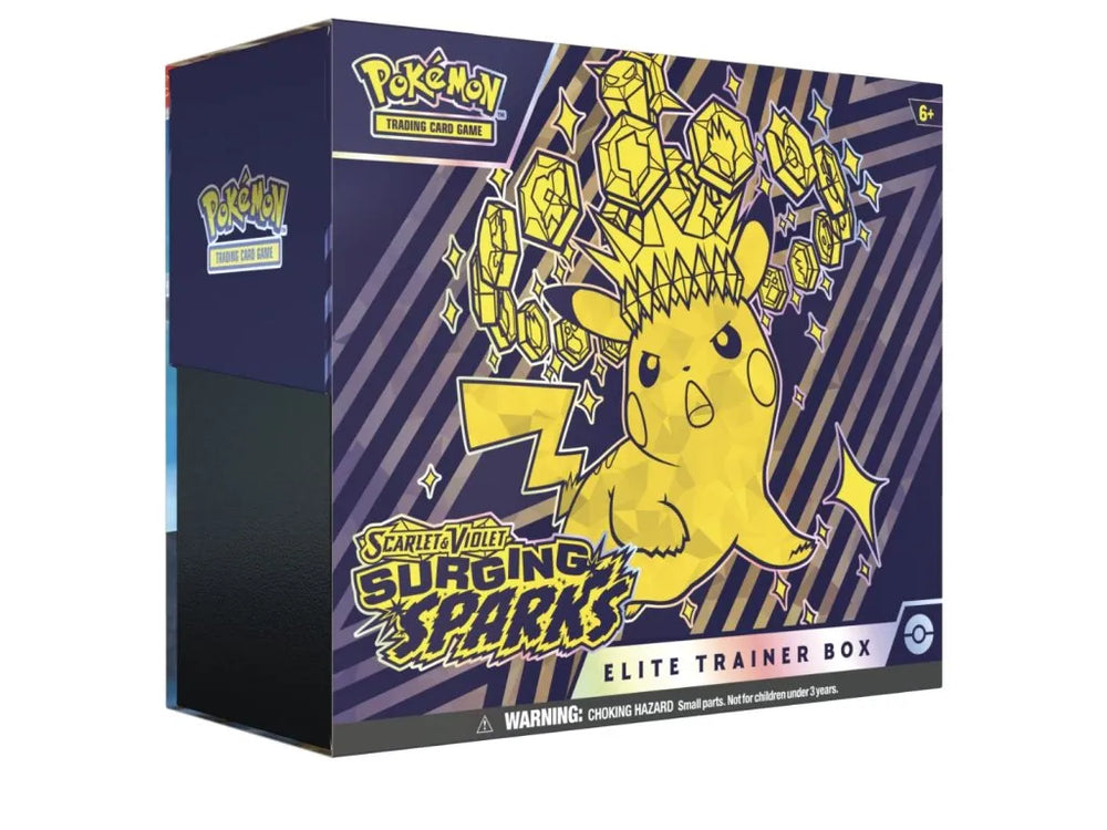 Pokémon TCG: Surging Sparks Elite Trainer Box, product detail