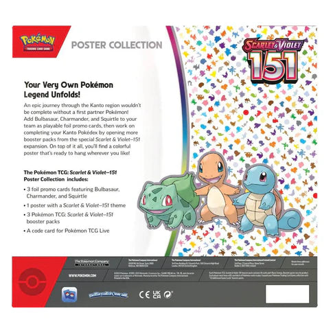 Pokémon TCG: Scarlet & Violet 151 Poster Collection, view 3