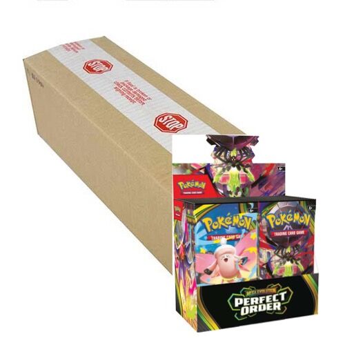 Pokémon TCG: Perfect Order Booster Box Sealed Case, factory sealed