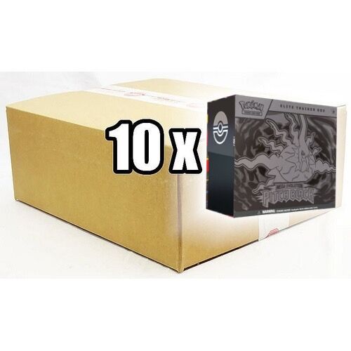 Pokémon TCG: Pitch Black Elite Trainer Box Sealed Case
