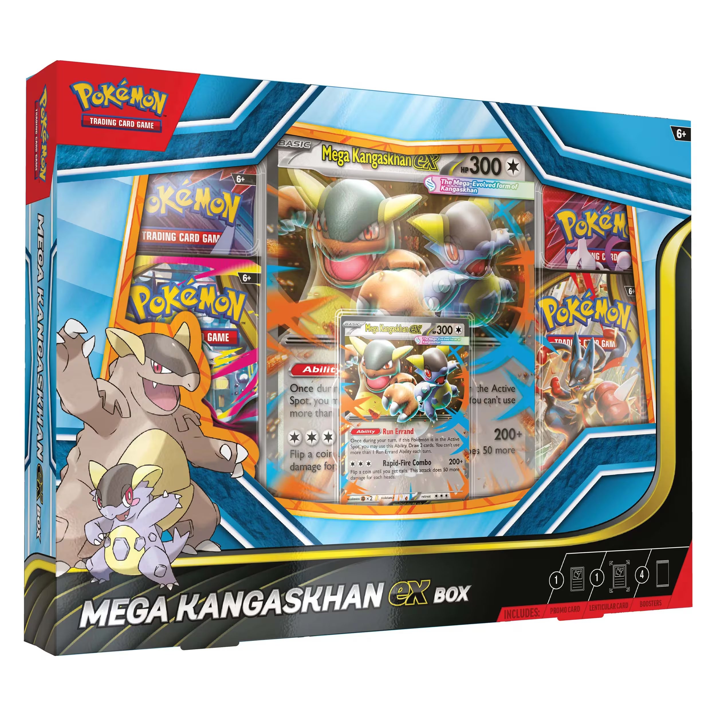 Pokemon TCG Mega Kangaskhan EX Box