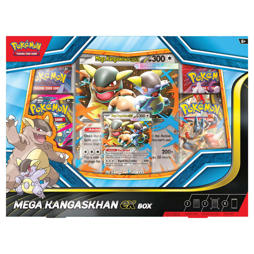 Pokémon TCG: Mega Kangaskhan ex Box, product detail