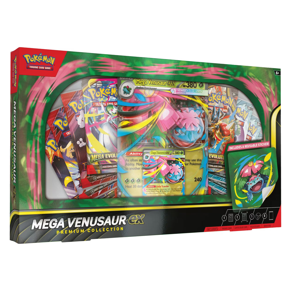 Pokémon TCG: Mega Venusaur ex Premium Collection, factory sealed