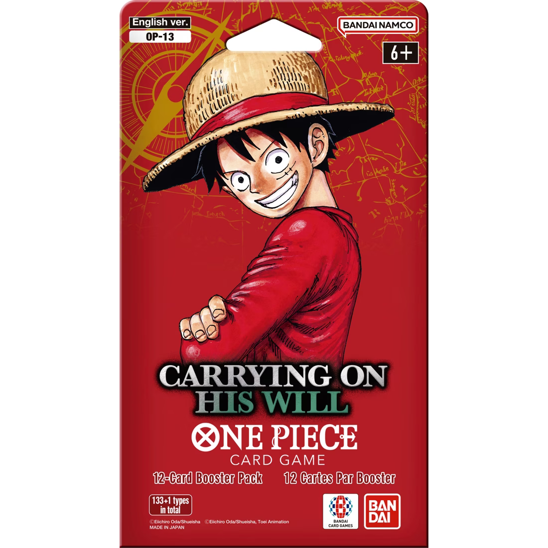 One Piece Trading Card Game Carrying On His Will (OP13)