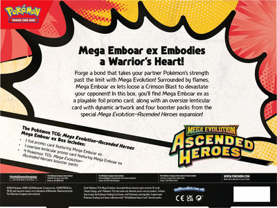 Mega Evolution—Ascended Heroes ex Box, side view