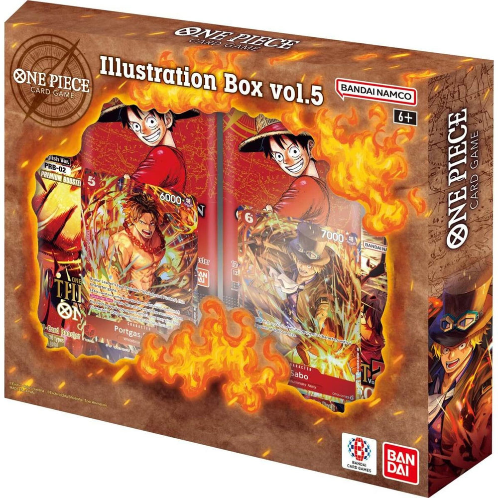 One Piece Card Game: Illustration Box Vol. 5, factory sealed