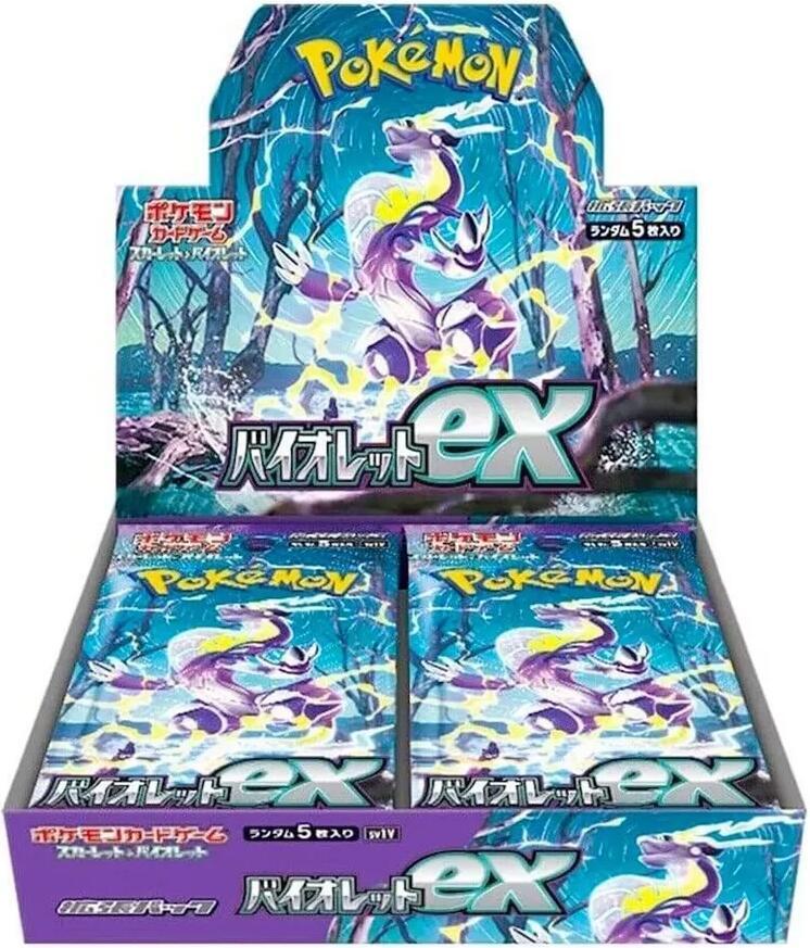 Pokémon TCG Violet ex (sv1V) Japanese booster box, factory sealed