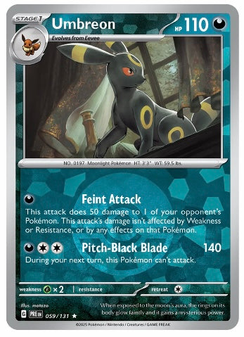 Umbreon - 059/131 (Prismatic Evolutions) Pokeball