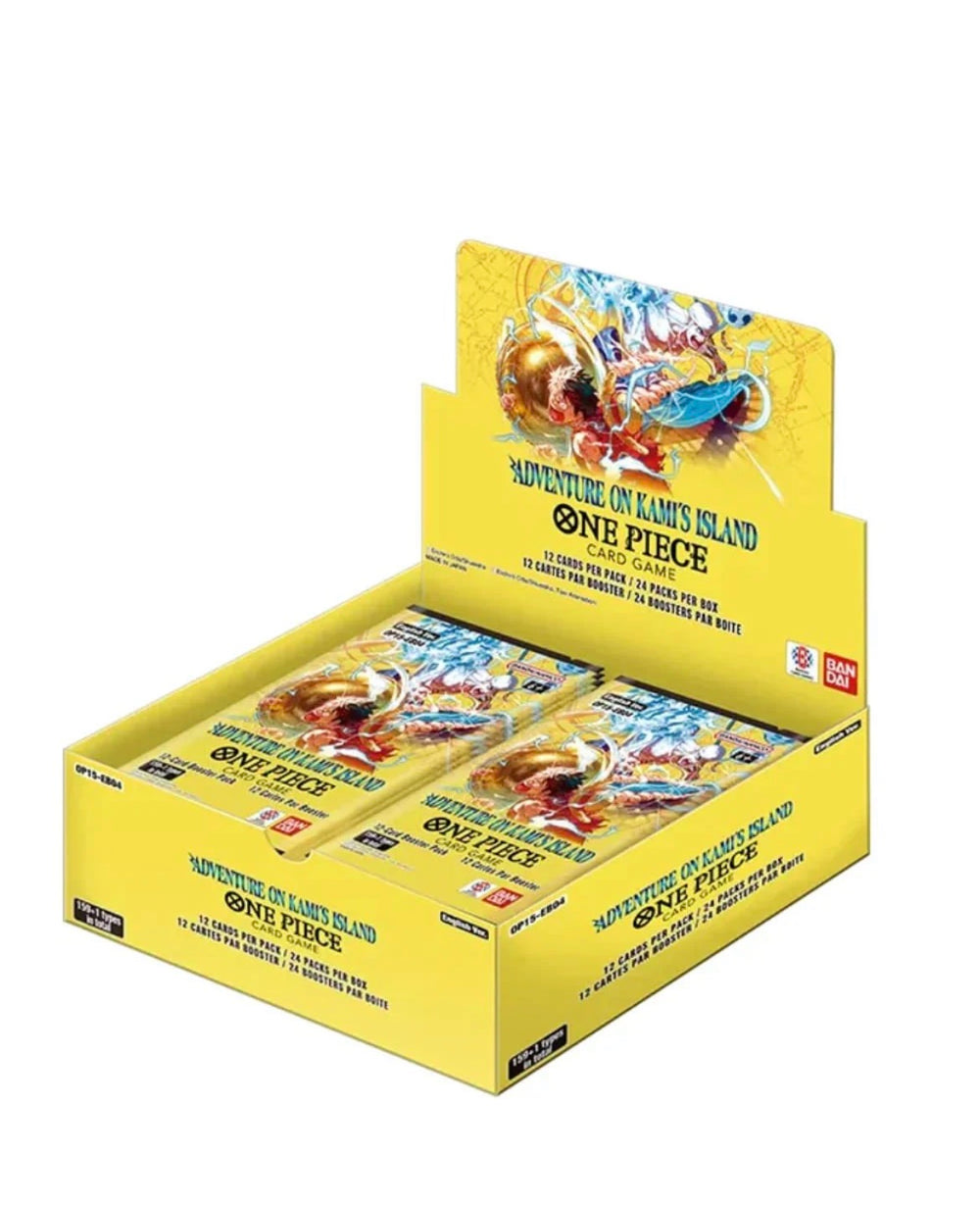 One Piece Card Game: Adventures of Kami's Island Booster Box, factory sealed