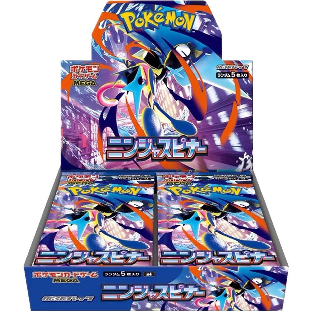 Pokémon TCG Ninja Spinner (M4) Japanese booster box, factory sealed