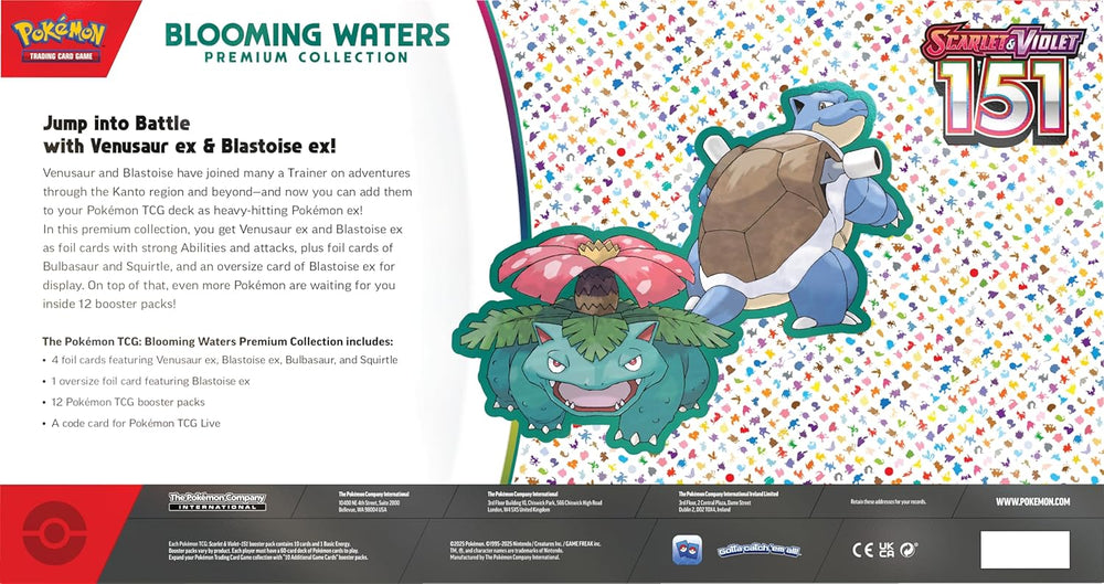 Pokémon TCG: 151 Blooming Waters Premium Collection, product detail