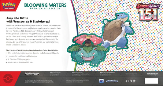 Pokemon TCG Scarlet & Violet 151 Blooming Waters Premium Collection