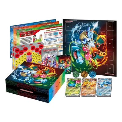 Pokémon TCG: Special Deck Set ex Venusaur, Charizard & Blastoise — Japanese