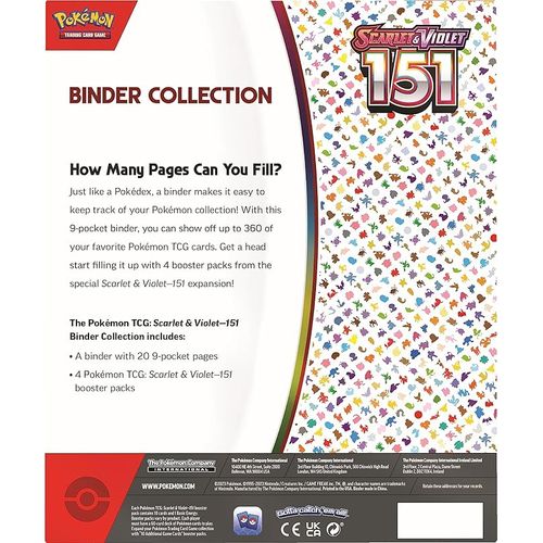 POKÉMON TCG Scarlet & Violet 151 Binder Collection