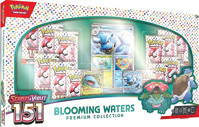 Pokémon TCG: 151 Blooming Waters Premium Collection, factory sealed