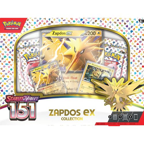 Pokémon TCG: 151 Zapdos ex Collection, product detail