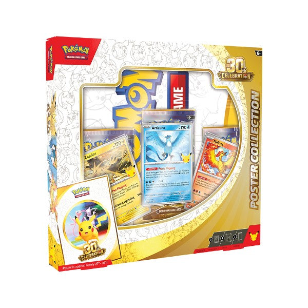 Pokémon TCG: 30th Celebration Poster Collection (Pre-Order)