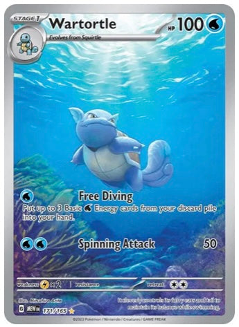 Wartortle 151 (#171/165) – Illustration Rare