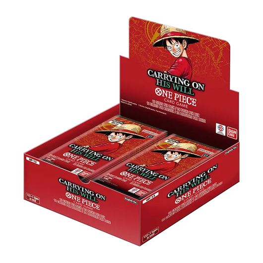 One Piece Card Game: Carrying On His Will Booster Box (Variant 2), factory sealed