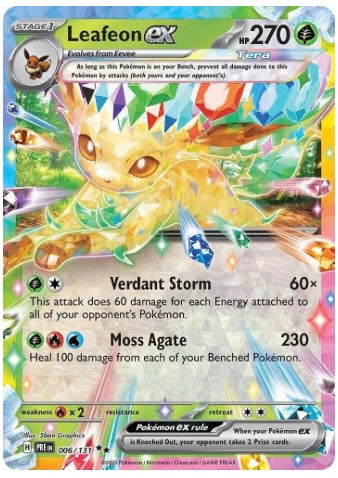 Leafeon ex - 006/131 (Prismatic Evolutions)