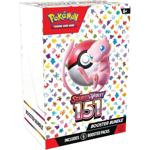 Pokémon TCG Scarlet & Violet—151 Booster Bundle, sealed (6 booster packs)