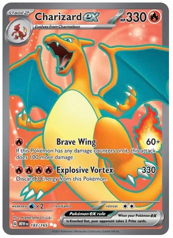 Charizard ex 151 (#183/165) – Ultra Rare