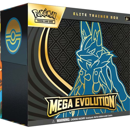 Pokémon TCG Mega Evolution Elite Trainer Box (Mega Lucario ex design), sealed