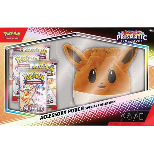 Pokémon TCG: Prismatic Evolutions Accessory Pouch, product detail