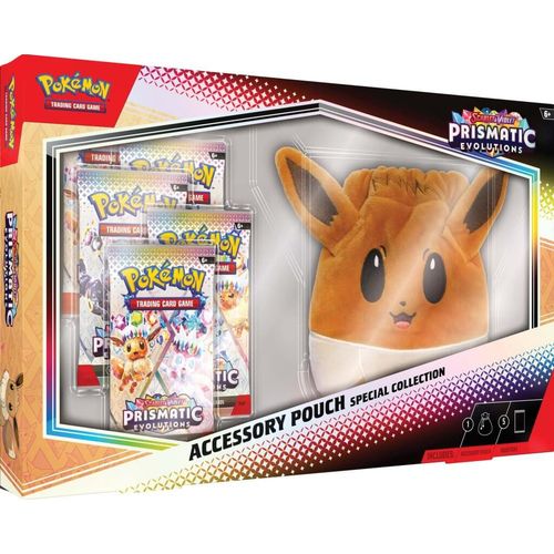 Pokémon TCG: Prismatic Evolutions Accessory Pouch, factory sealed