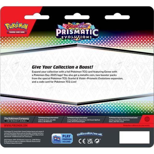 Pokémon TCG: Prismatic Evolutions 2-Pack Blister, product detail