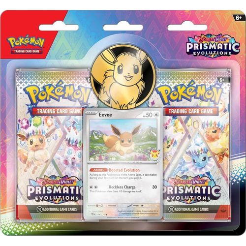 Pokémon TCG: Prismatic Evolutions 2-Pack Blister, factory sealed