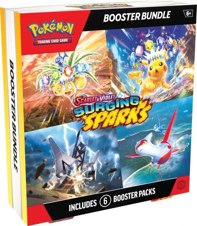 Pokémon TCG: Surging Sparks Booster Bundle, factory sealed