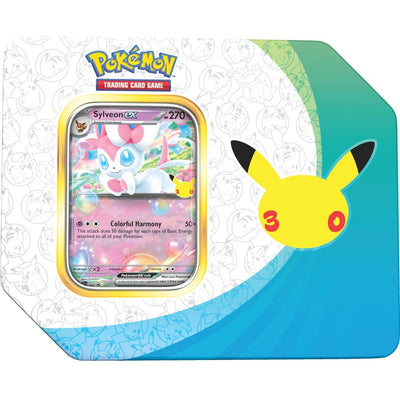 Pokémon TCG: 30th Celebration Booster Tin (5 Packs)