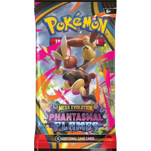 Mega Lopunny ex booster pack art from Phantasmal Flames