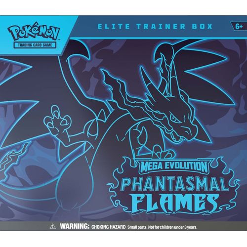 Front of the Phantasmal Flames Elite Trainer Box