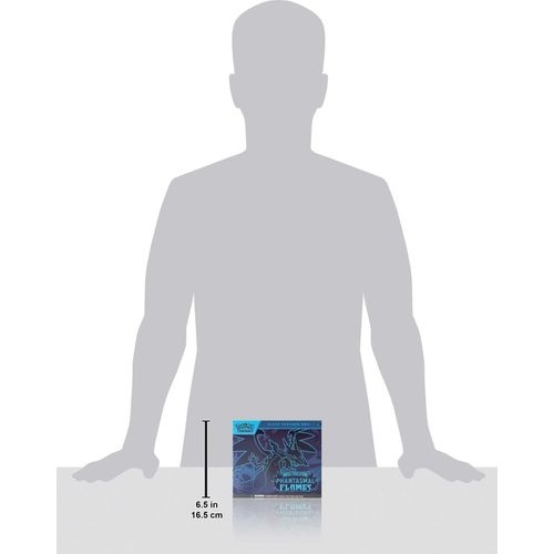 Phantasmal Flames Elite Trainer Box shown to scale