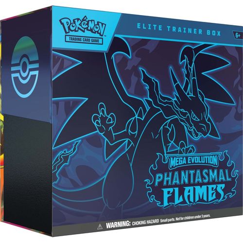 Pokémon TCG Mega Evolution—Phantasmal Flames Elite Trainer Box, sealed