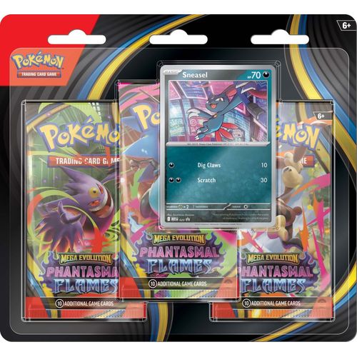Pokémon TCG: Phantasmal Flames 3-Pack Blister, view 3