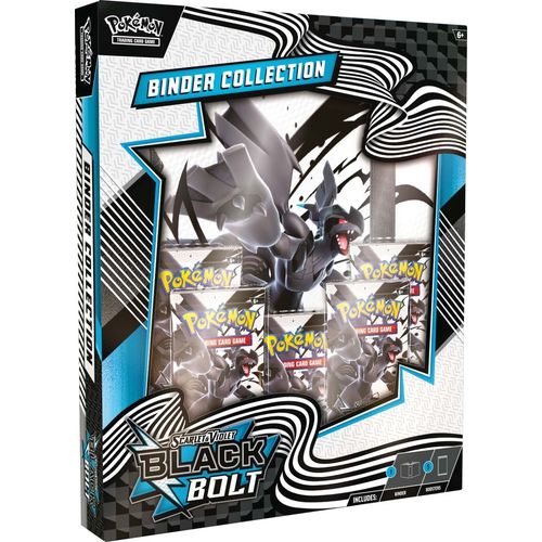 Pokémon TCG: Black Bolt Binder Collection, factory sealed