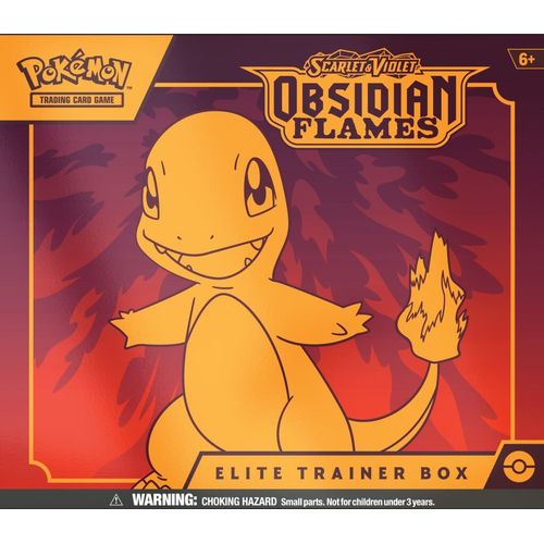 POKÉMON TCG Scarlet & Violet 3: Obsidian Flames Elite Trainer Box (ETB)