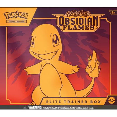 POKÉMON TCG Scarlet & Violet 3: Obsidian Flames Elite Trainer Box (ETB)