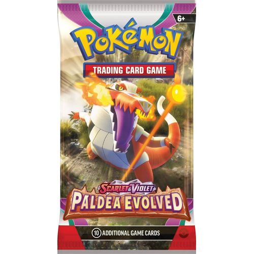 Pokémon TCG: Paldea Evolved Booster Pack, product detail