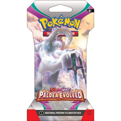 Pokémon TCG: Scarlet & Violet Paldea Evolved Blister Pack, alternate view
