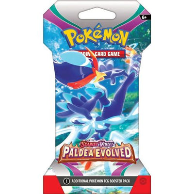 Pokémon TCG: Scarlet & Violet Paldea Evolved Blister Pack, alternate view