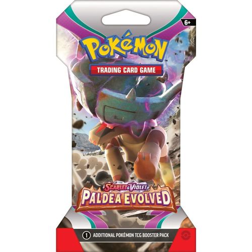 Pokémon TCG: Scarlet & Violet Paldea Evolved Blister Pack, factory sealed